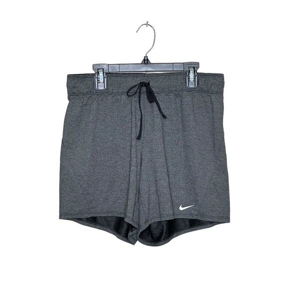 Nike gray workout pull on shorts size small - Picture 1 of 5